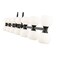 Z-Lite Artemis Linear Chandelier, 14-Light, 5 In.W x 60 In.L x 12.75 In.H, Matte Black/Matte Opal 494-14L-MB - alternate 4